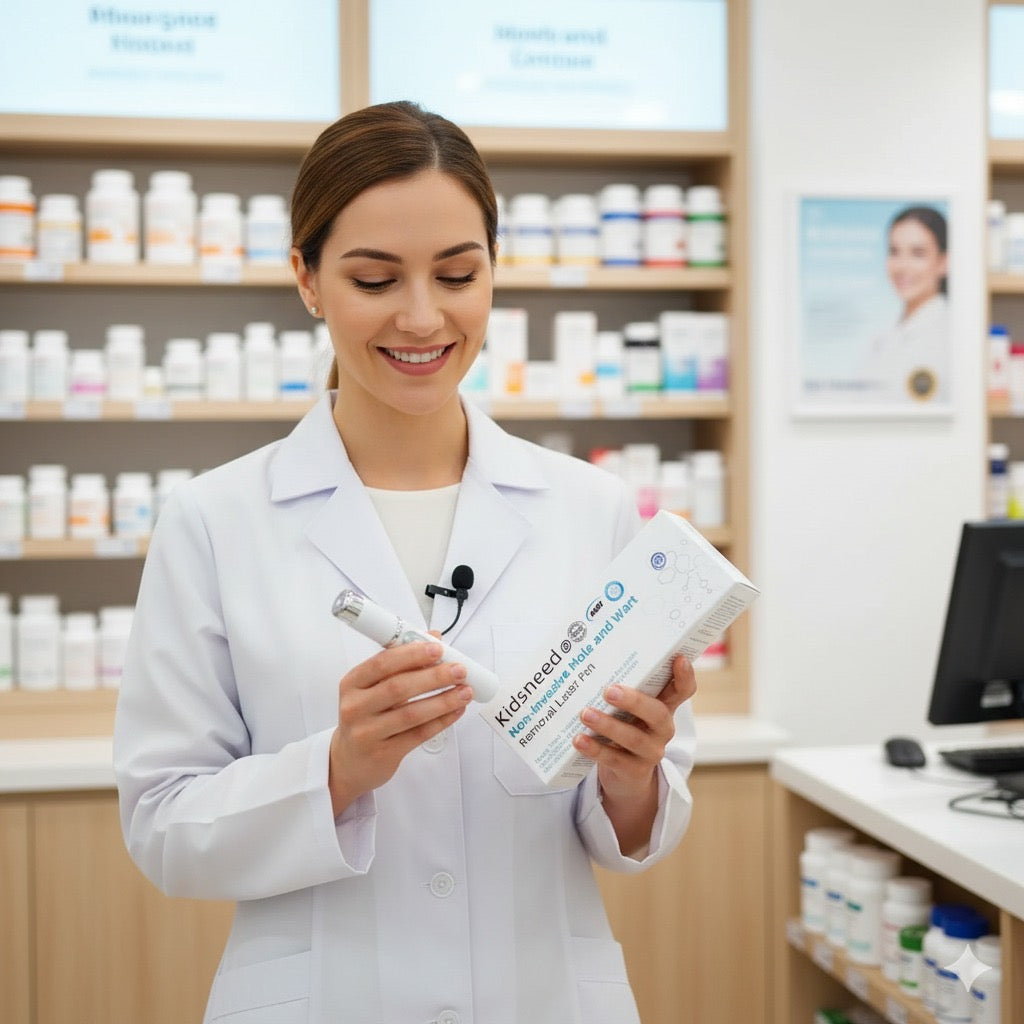 Kidsneed – Penna Laser Non Invasiva per la Rimozione di Nei e Verruche